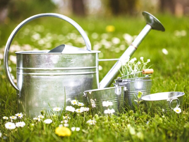 Gardening water pot and buckets